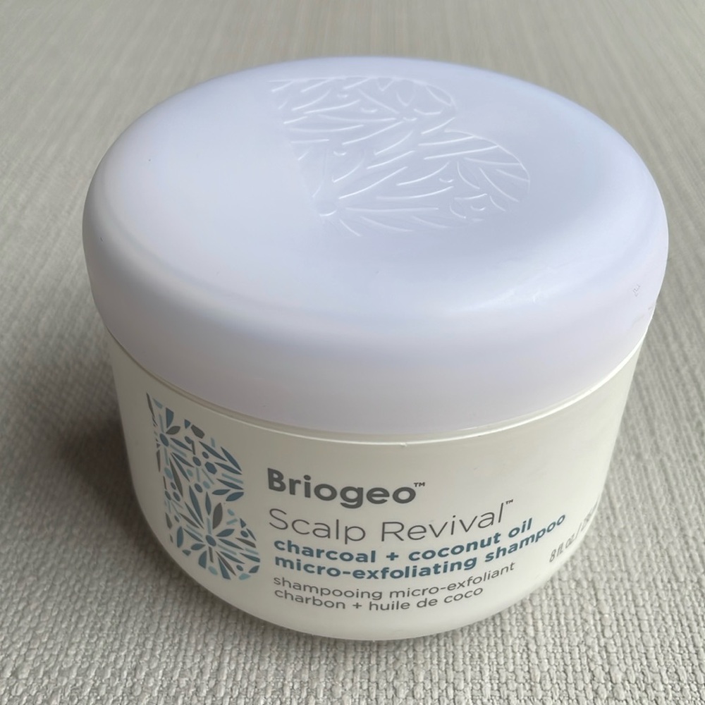 BRIOGEO Scalp Revival Charcoal + Coconut Oil Micro-Exfoliating Scrub Shampoo 8oz